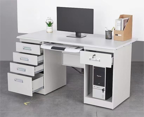 Forniture di ufficio integrate di legno della Tabella W1200mm dello scrittorio del computer del metallo