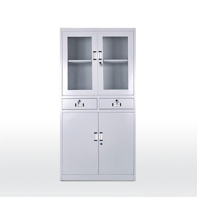 Due armadietto di stoccaggio di archivio del cassetto H185cm W90cm