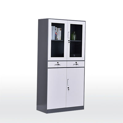 Due armadietto di stoccaggio di archivio del cassetto H185cm W90cm