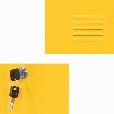 Armadio di stoccaggio dell'acciaio di sicurezza della porta di Mini Small 6 con uso dell'ufficio della serratura