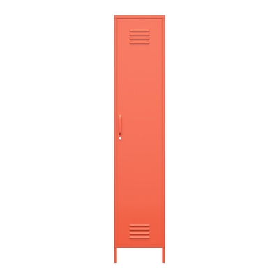 Singolo imballaggio piano arancio del Governo di immagazzinamento nell'armadio del metallo H1700 con i piedi regolabili